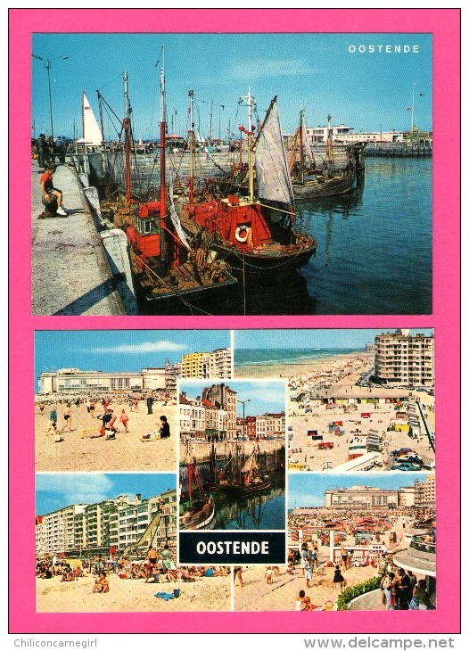 Lot de 82 Cartes d'Oostende - Monument - Parc - Cathédrale - Digue - Paquebot - ......... - Multivues - Toutes scannées