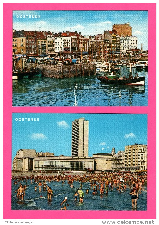 Lot de 82 Cartes d'Oostende - Monument - Parc - Cathédrale - Digue - Paquebot - ......... - Multivues - Toutes scannées