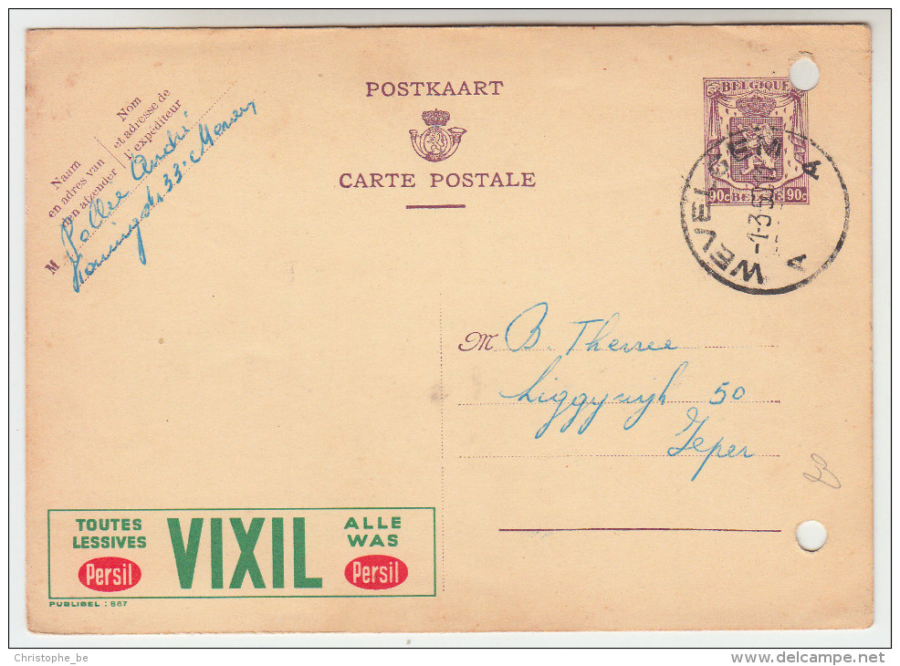 Carte Postale, Postkaart, Briefkaart, Publibel 867, Vixil,  Geperforeerd, Zie Scan (pk25018) - Publibels