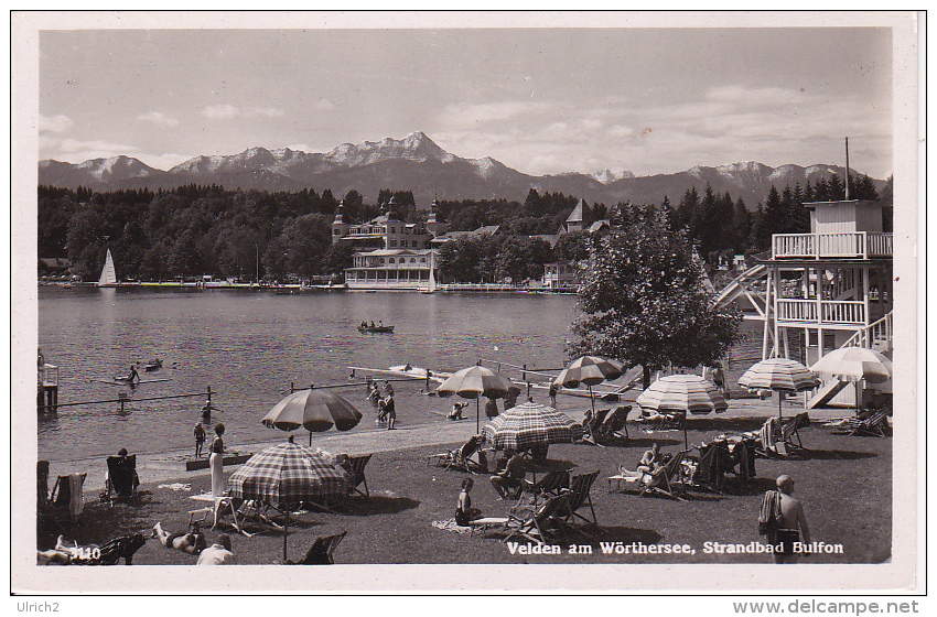 AK Velden Am Wörthersee - Strandbad Bulfon (18827) - Velden