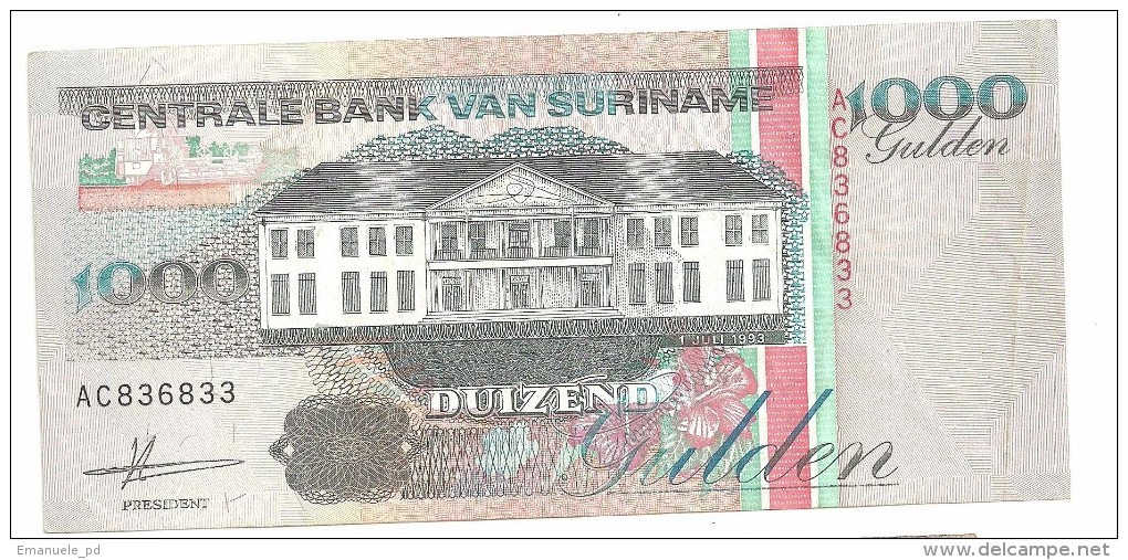 Suriname 1000 Gulden 1993 .H. - Suriname