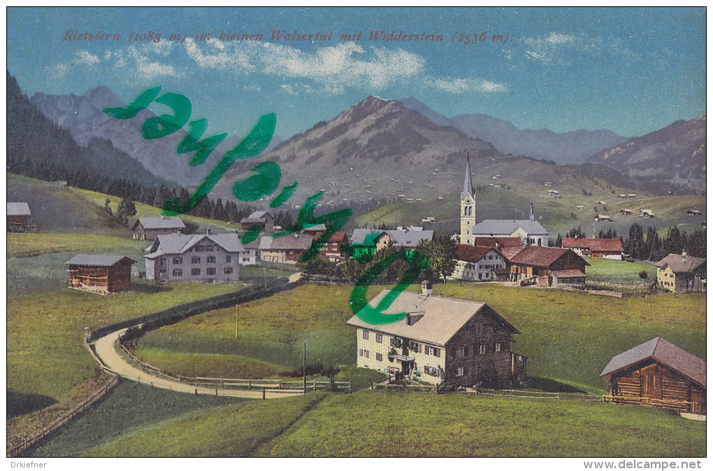 Riezlern, Kleinwalsertal, Um 1910 - Kleinwalsertal