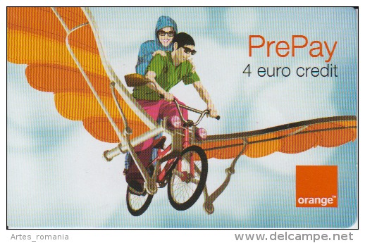 Phonecard Prepay Orange 4 Euro - Romania