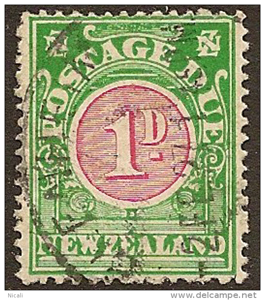 NZ 1902 1d Postage Due SG D30 U #OP161 - Postage Due