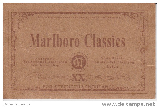 Label - Marlboro Classics - 85 X 55 Mm - Etichette