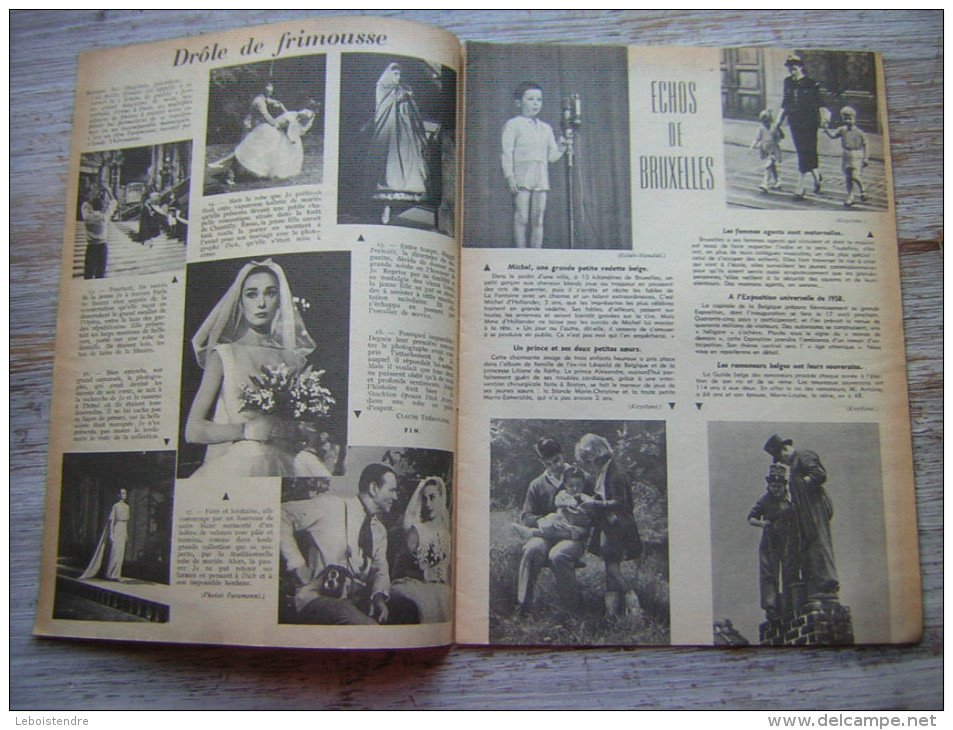 JOURNAL   LISETTE   N ° 52 29 DECEMBRE 1957    ZJETTE ET JACKIE - Lisette