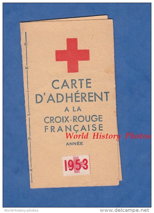 Carte Ancienne - CROIX ROUGE FRANCAISE - Comité De LE RAINCY - 1953 - M. Ottelet - Documents Historiques