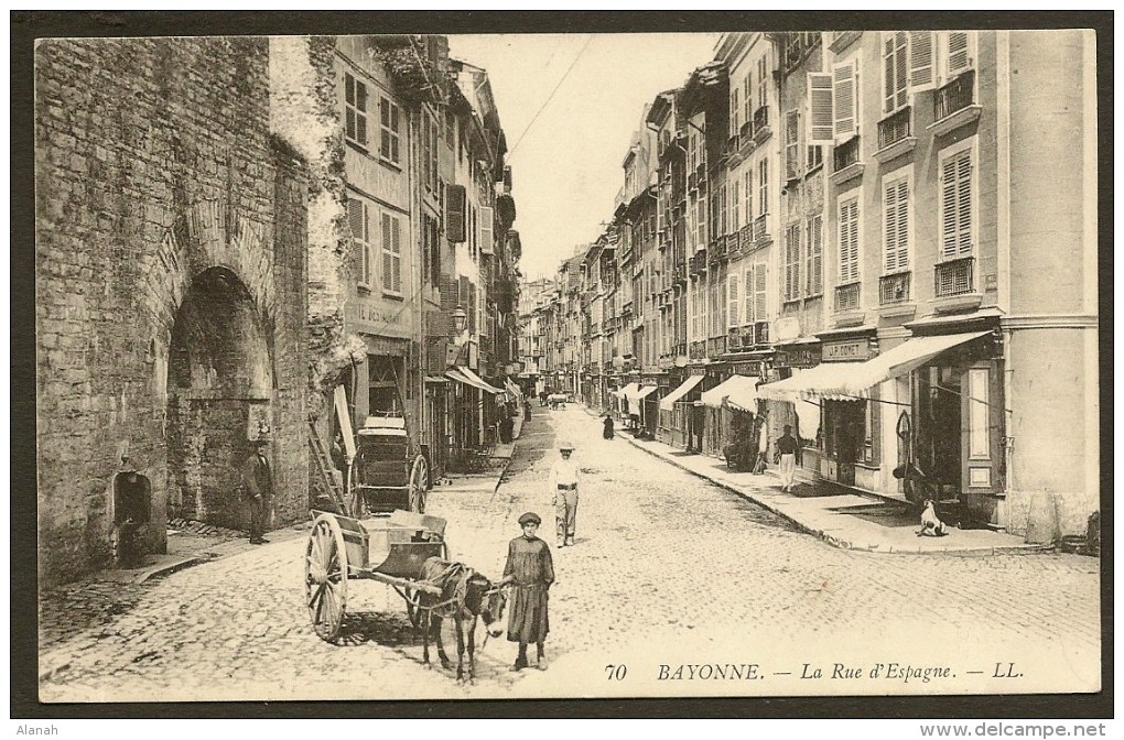 BAYONNE La Rue D'Espagne (LL) Pyrénées Atlantiques (64) - Bayonne