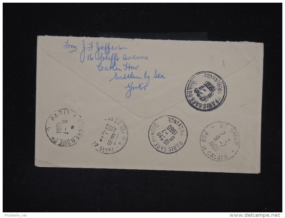 GRANDE BRETAGNE - Enveloppe  F.D.C. En Express Pour La France En 1960 - Joli Aff. - A Voir - Lot P10541 - 1952-1971 Em. Prédécimales