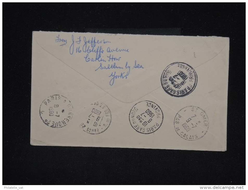 GRANDE BRETAGNE - Enveloppe  F.D.C. En Express Pour La France En 1960 - Joli Aff. - A Voir - Lot P10541 - 1952-1971 Pre-Decimal Issues