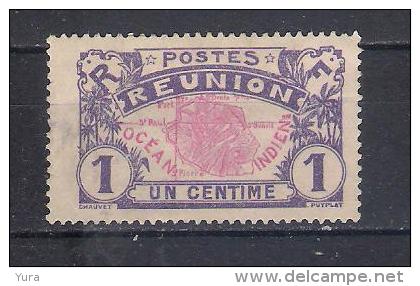 Reunion Y/T Nr 56 Map,  Mint  (a6p3) - Unused Stamps