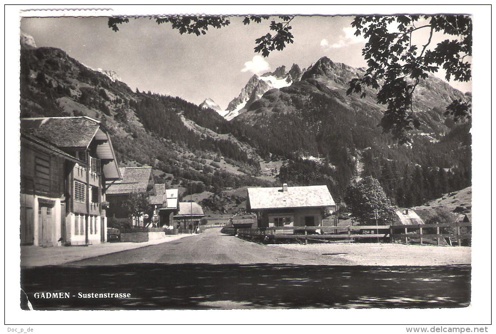 Schweiz - Gadmen - Sustenstrasse - 1961 - Gadmen 