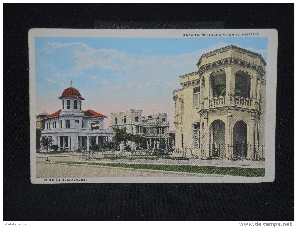 CUBA - Obl. Mécanique Sur Cp De Habana Pour Paris En 1919 - A Voir - Lot P10547 - Briefe U. Dokumente