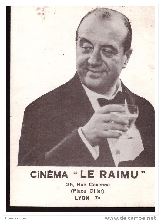 Calendrier 1968 Offert Par Le Cinéma LE RAIMU (Lyon) (PPP0671) - Petit Format : 1961-70