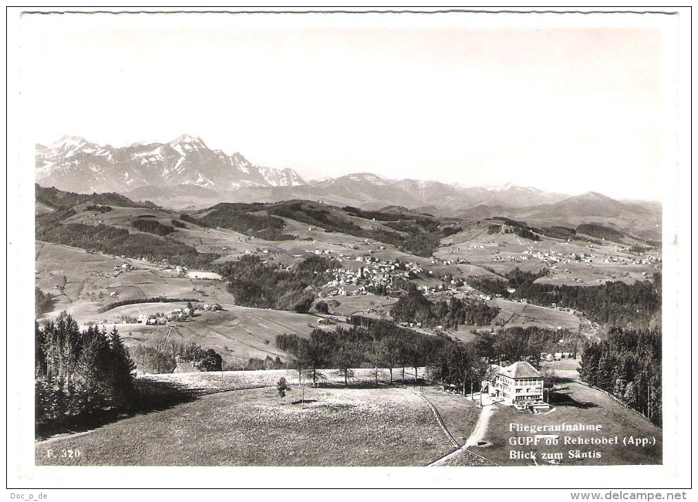 Schweiz - Gasthaus Z. Gupf Ob Rehetobel ( App. ) - Säntis - 1961 - Rehetobel