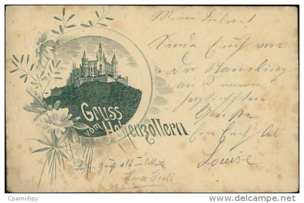 Gruss Vom HOHENZOLLERN (Baden Wurtenberg Deutschland) - Hechingen