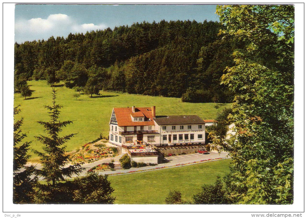 Deutschland - 6949 Gras Ellenbach Im Odenwald - Cafe Pension Grassbachtal - Odenwald