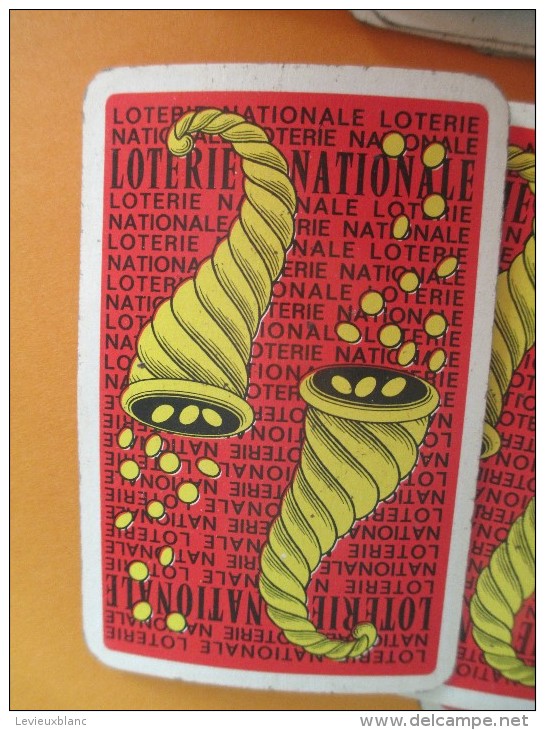 Cartes à Jouer/Jeu De 52 Cartes / Publicitaire/LoterieNationale/Vers 1960-1970    JE123 - Kartenspiele (traditionell)