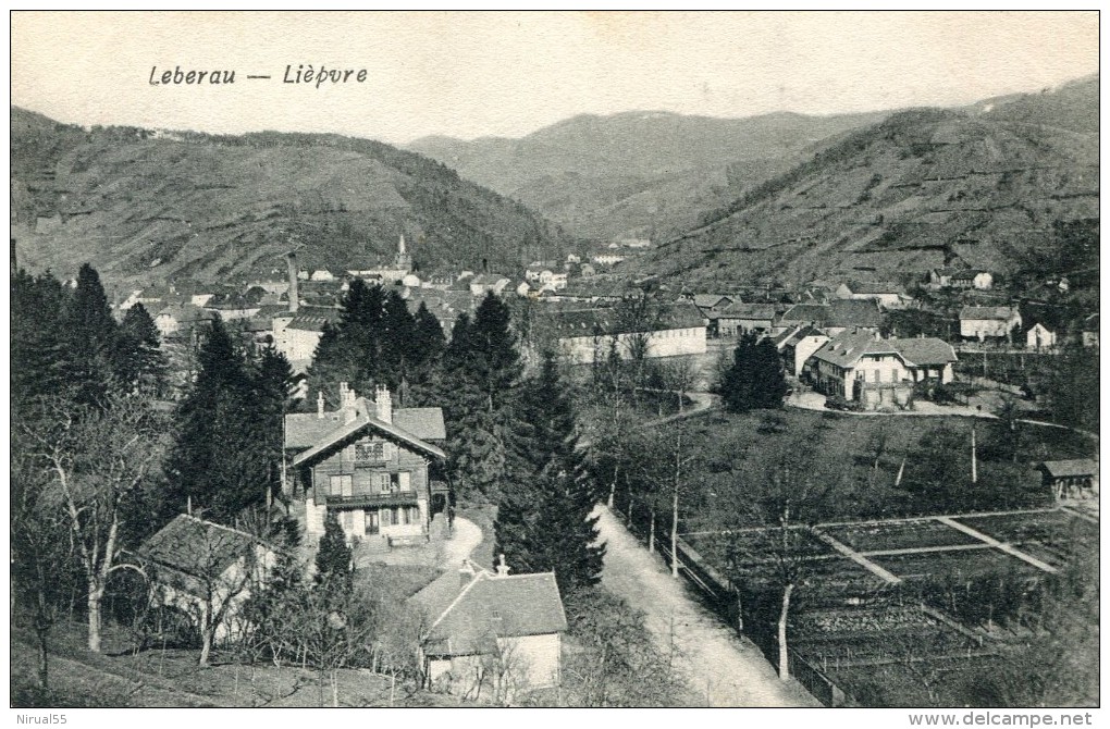 Haut Rhin LEBERAU LIEPVRE  .......G - Lièpvre