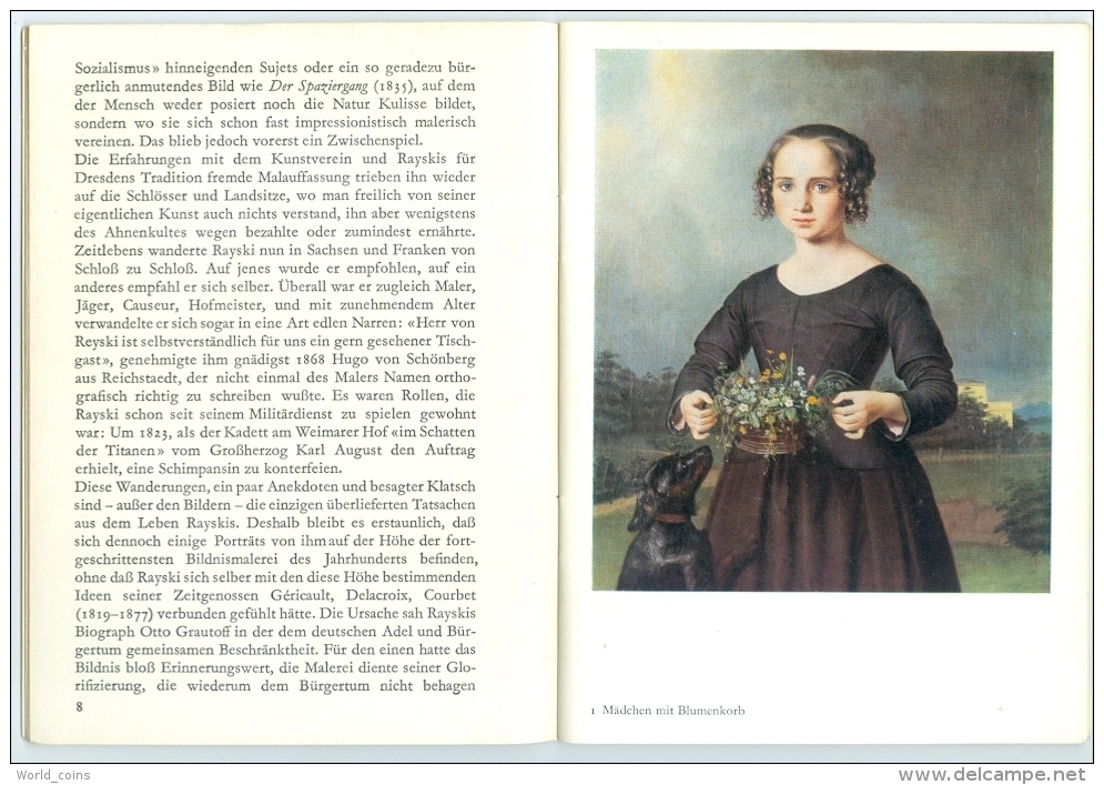 Ferdinand Von Rayski (1806–1890), A German Painter Noted For His Portraits. Paperback Book. Maler Und Werk. - Painting & Sculpting