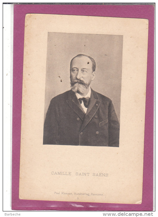 CAMILLE SAINT SAENS - Cantanti E Musicisti