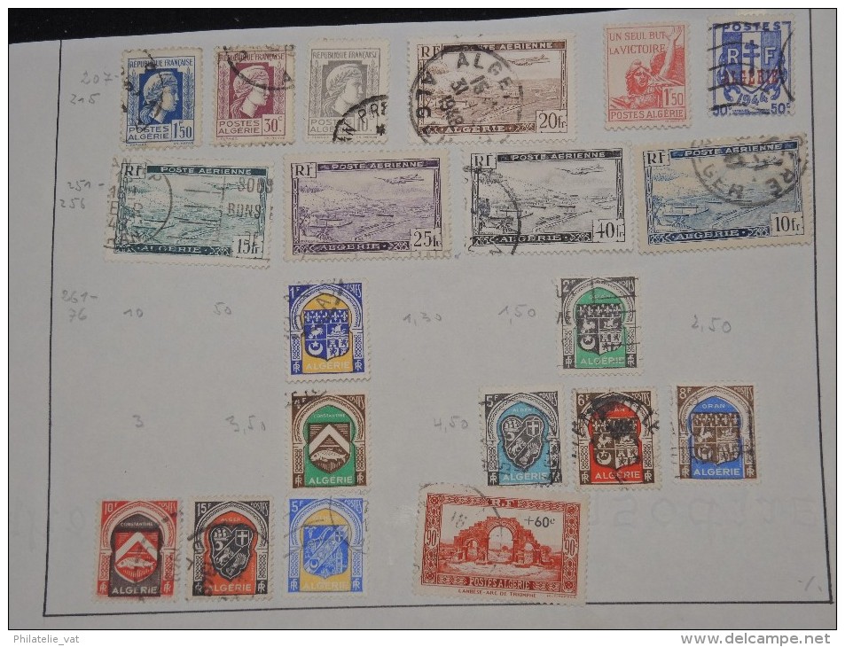 FRANCE - ALGERIE - Vrac - Petit Prix - A Voir - Lot N° 9722 - Collections, Lots & Séries