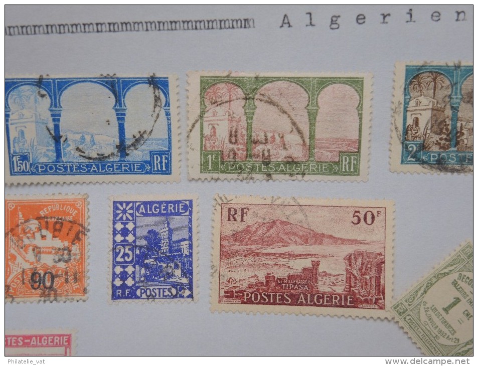 FRANCE - ALGERIE - Vrac - Petit prix - A voir - Lot n° 9722