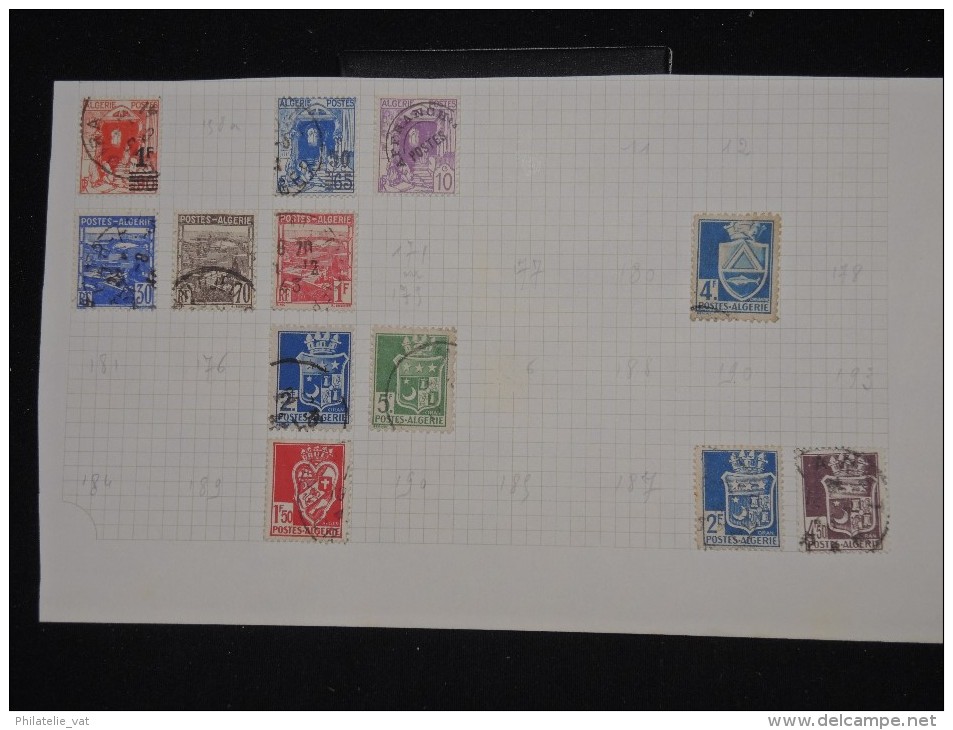 FRANCE - ALGERIE - Vrac - Petit prix - A voir - Lot n° 9722