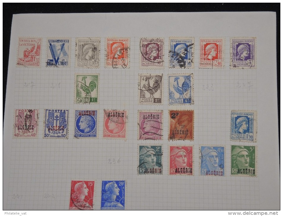 FRANCE - ALGERIE - Vrac - Petit prix - A voir - Lot n° 9722