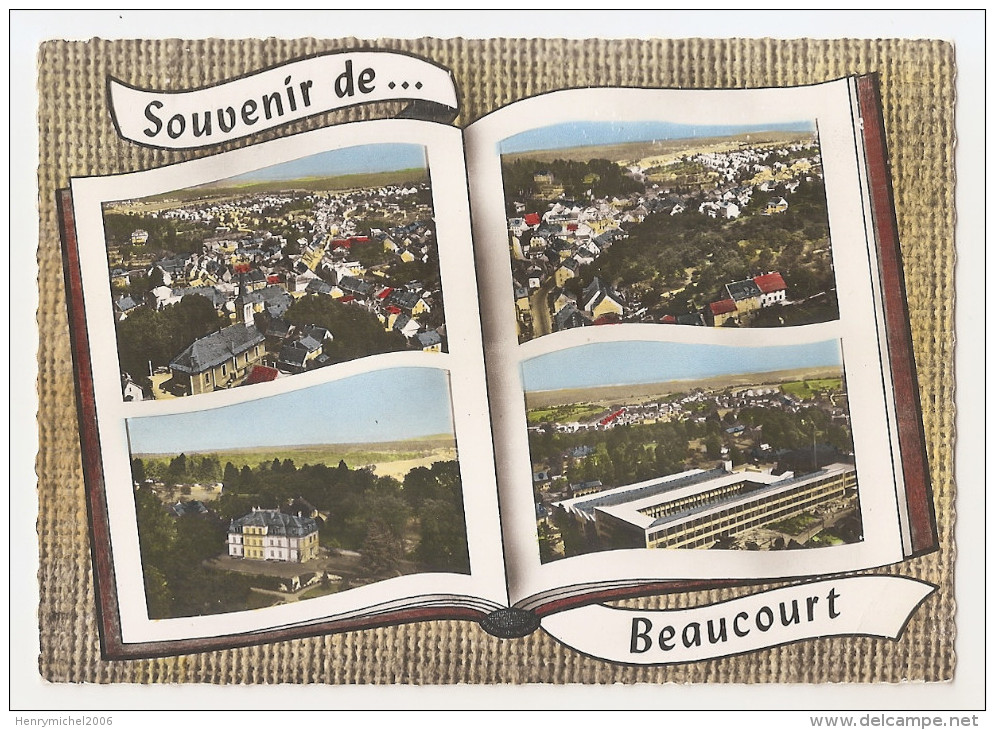 90 - Beaucourt  - Territoire De Belfort Vue Aérienne 1961 - Beaucourt