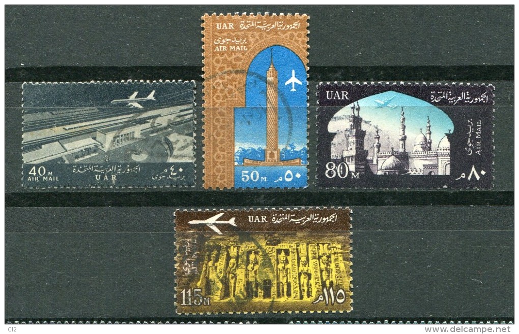 EGYPTE - Y&T Poste Aérienne 90 à 93 - Airmail
