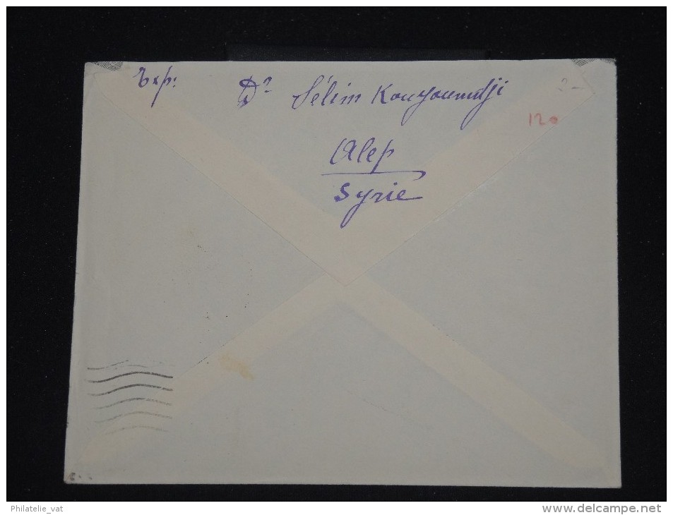 FRANCE - SYRIE - Enveloppe De Alep Pour Paris En 1936 - Aff. Plaisant - Lot P10613 - Lettres & Documents