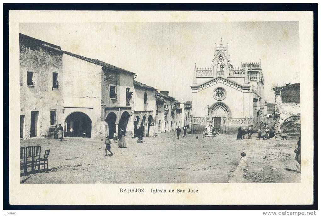 Cpa Espagne - Badajoz - Iglesia De San José     OCT16 - Badajoz