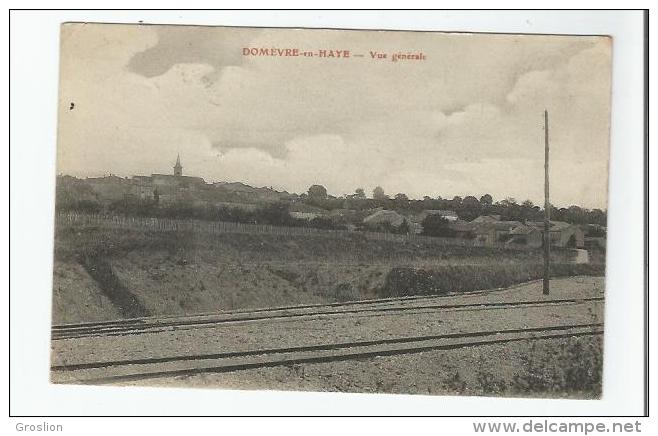 DOMEVRE EN HAYE VUE GENERALE (VOIE FERREE) 1914 - Domevre En Haye