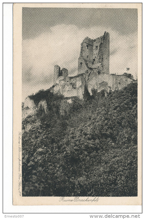 Deutschland, CP/PK, Ruine Drachenfels, Gebraucht,  Siehe Scan *) - Koenigswinter