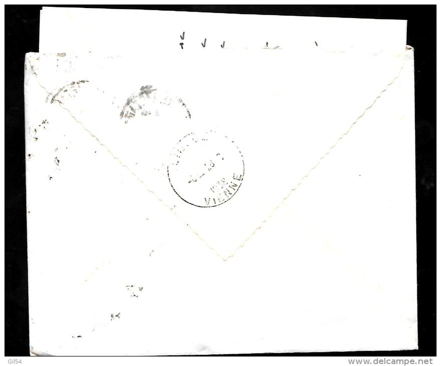 Yvert N°365 Sur Lac Oblitéré Cad Berre L'étang Bouche Du Rhone En 1938 - Lot8704 - Lettres & Documents