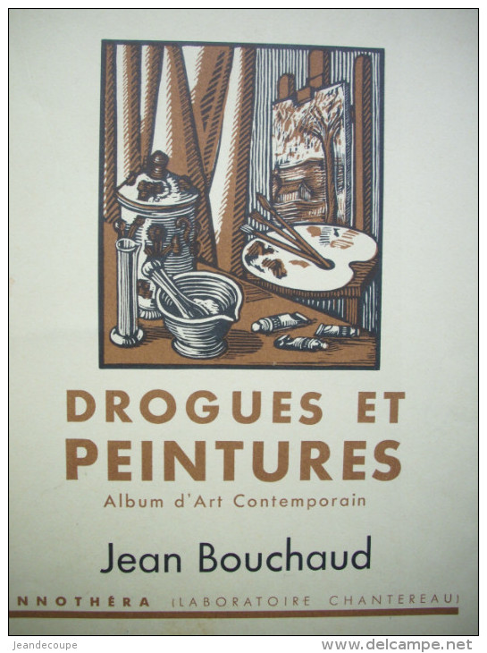 - Drogues Et Peintures - Jean Bouchaud - Laboratoire Chantereau - Art Comtemporain - N° 50 - - Art