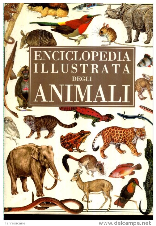 ANIMALI	Enciclopedia Illustrata Degli Animali	Philip Whitfield	Edizione Club - Enciclopedias