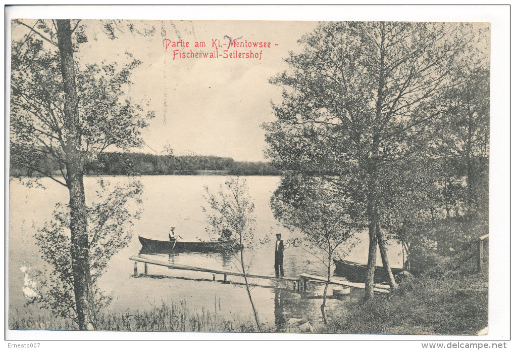 Deutschland, CP/PK, Klein Mentowsee/Fischerwail-Seilerhof, Gebraucht,  Siehe Scan *) - Gransee