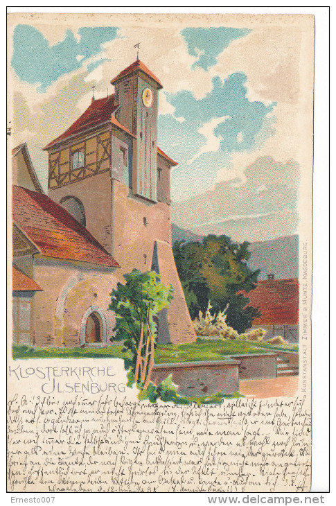 Deutschland, CP/PK, Klosterkirche Ilsenburg, Gebraucht,  Siehe Scan *) - Ilsenburg