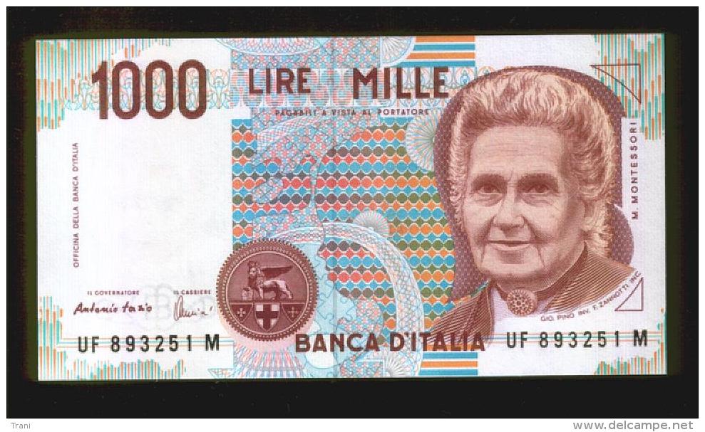 MONTESSORI - 1000 LIRE - 1.000 Lire
