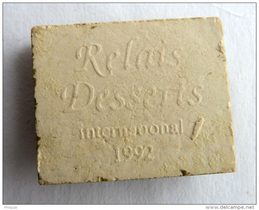 FEVE PUBLICITAIRE RELAIS DESSERTS INCAS 1992 - Geschiedenis