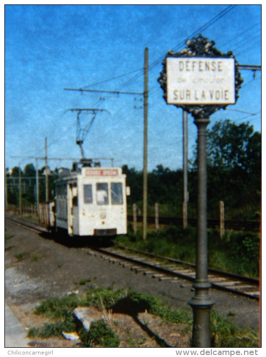 Photo - Diapo - Diapositive - Locomotive - Wagon - Train De Travaux - Tombereau - Lobbes - Ligne Touristique - 1986 - Diapositives