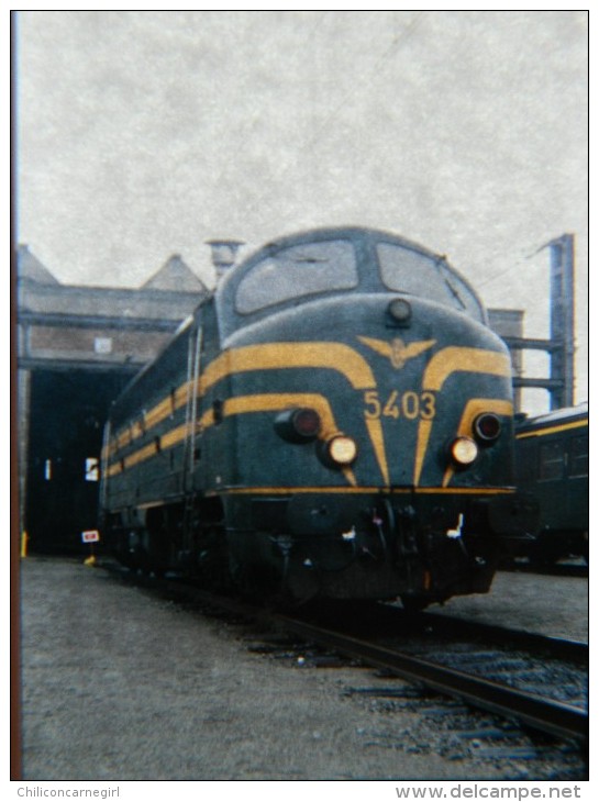 Photo - Diapo - Diapositive - Locomotive - Wagon - Train - 5403 - Diapositives