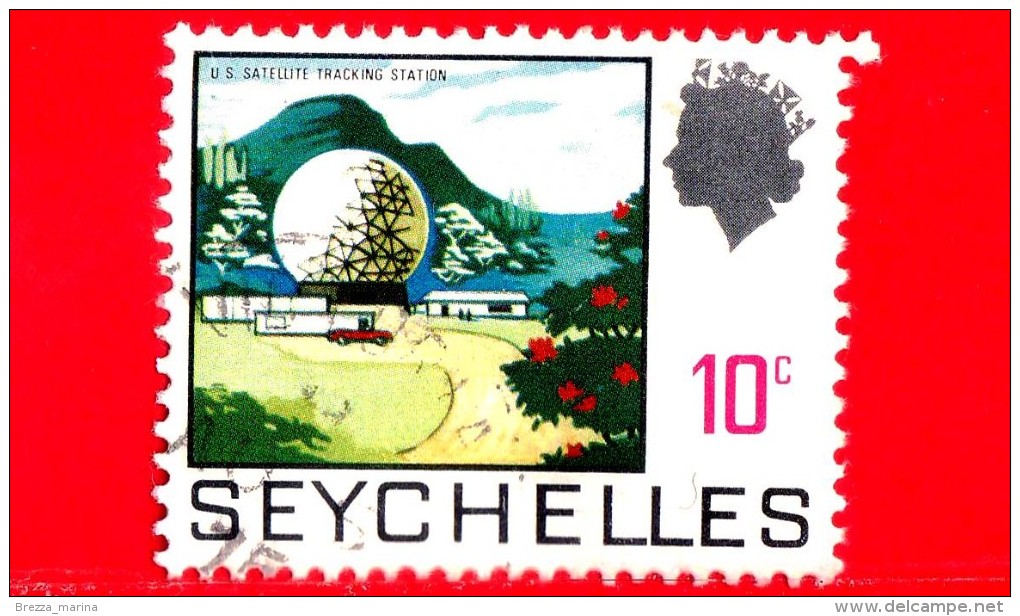 SEYCHELLES - Usato - 1969 - Osservatori - Satellite Observation Station - 10 - Seychelles (...-1976)