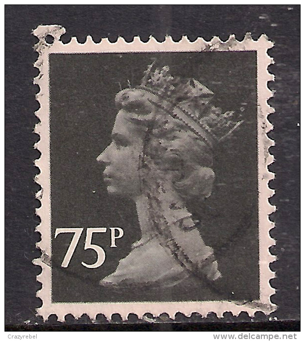 GB 1980 QE2 75p Black Used Machin SG X1023....( E20 ) - Machins