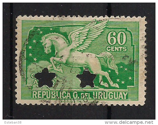 Pégase 60c émeraude - Uruguay