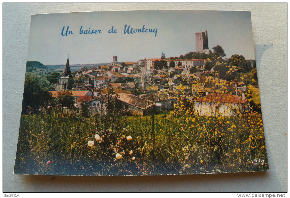 46 / Lot - Un Baiser De Montcuq - Vue D´ensemble - Montcuq