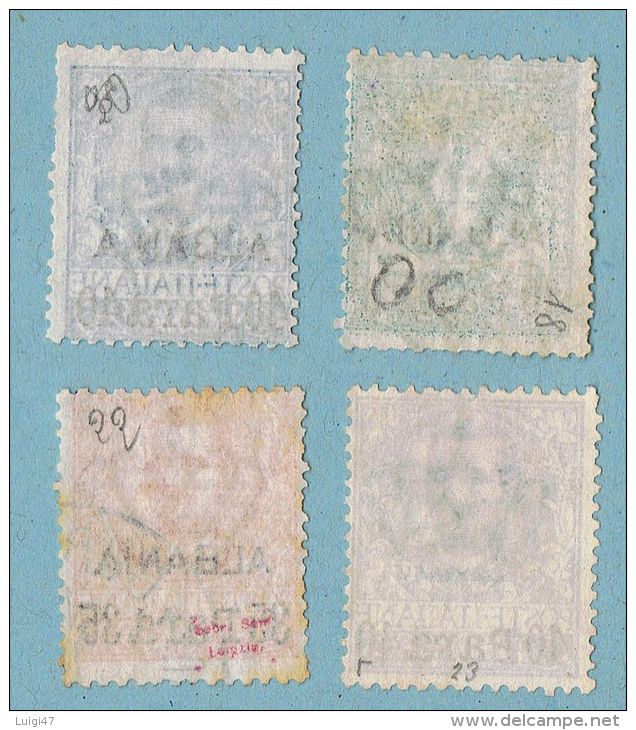 1902 - Francobolli Del 1901 Nuovo Valore  N° 18/23 - Algemene Uitgaven