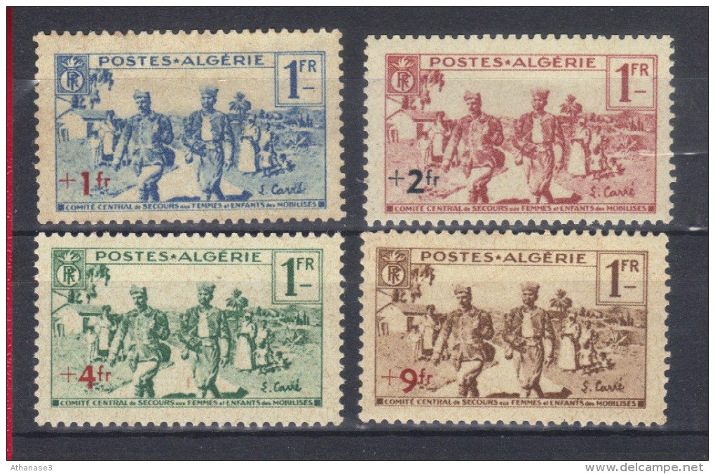 Lot  N°s 159* à 162* Série Complète    (1939) - Unused Stamps